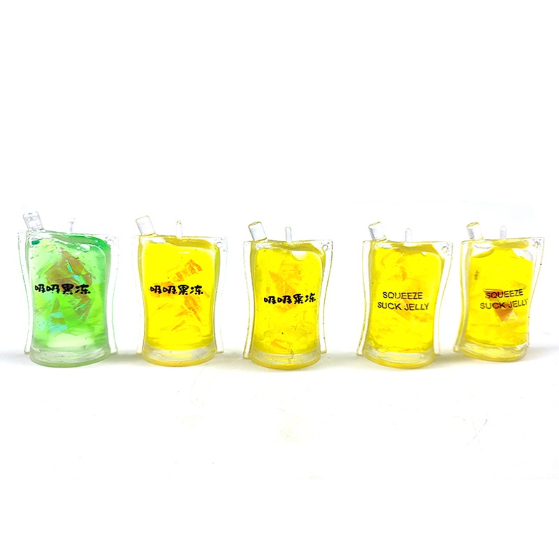 Đồ Chơi Nắn Bóp Đàn Hồi Giảm Stress Hình Ly Trà Sữa Bằng Silicone