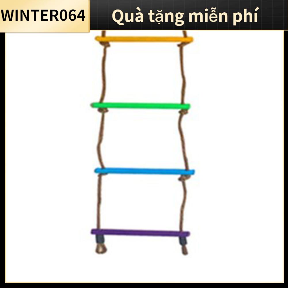 Winter064 Trẻ Em Leo Dây Thang Lực Kéo Mạnh Nhiều Lớp Dệt Mềm Màu Sắc Nhà Núi Huấn Luyện Phụ Kiện Cho Gia Đình