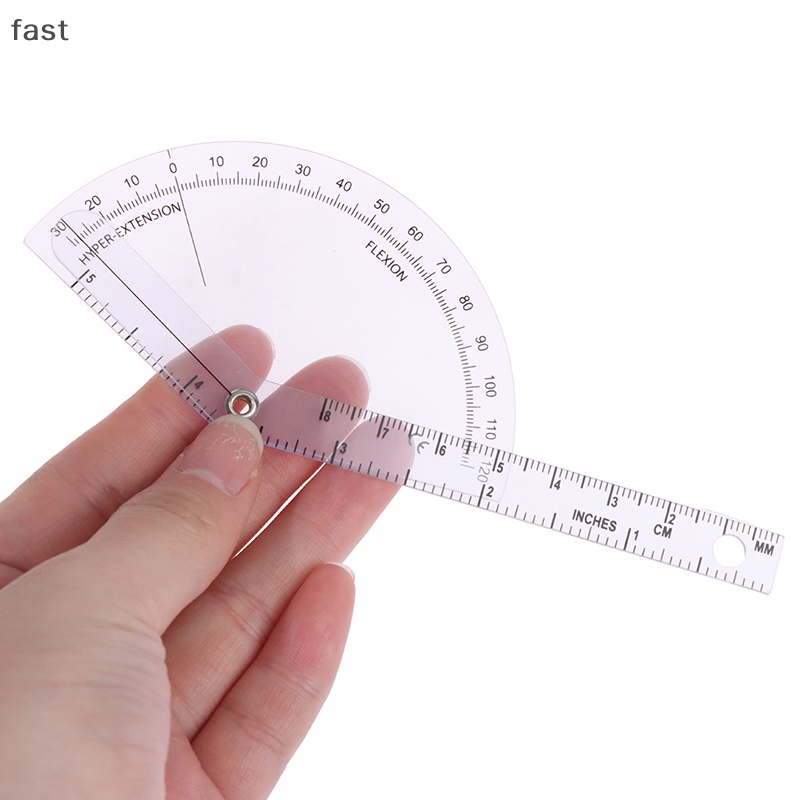 y tế ngón tay goniometer nhựa thước đo góc 180 độ Cai Trị ngón tay cai trị [có thể]
