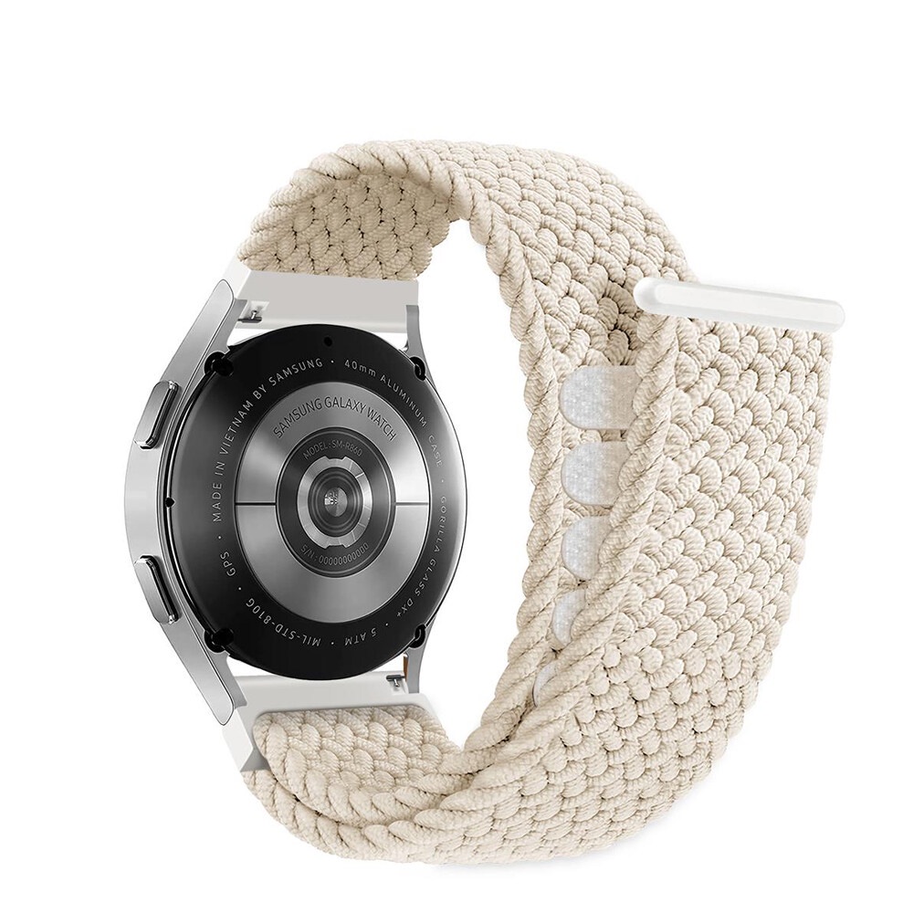 Dây Đeo nylon 20mm 22mm Cho Đồng Hồ Thông Minh Samsung Galaxy Watch 4 3 5 pro active 2 Gear S3 Huawei Watch GT 2 3