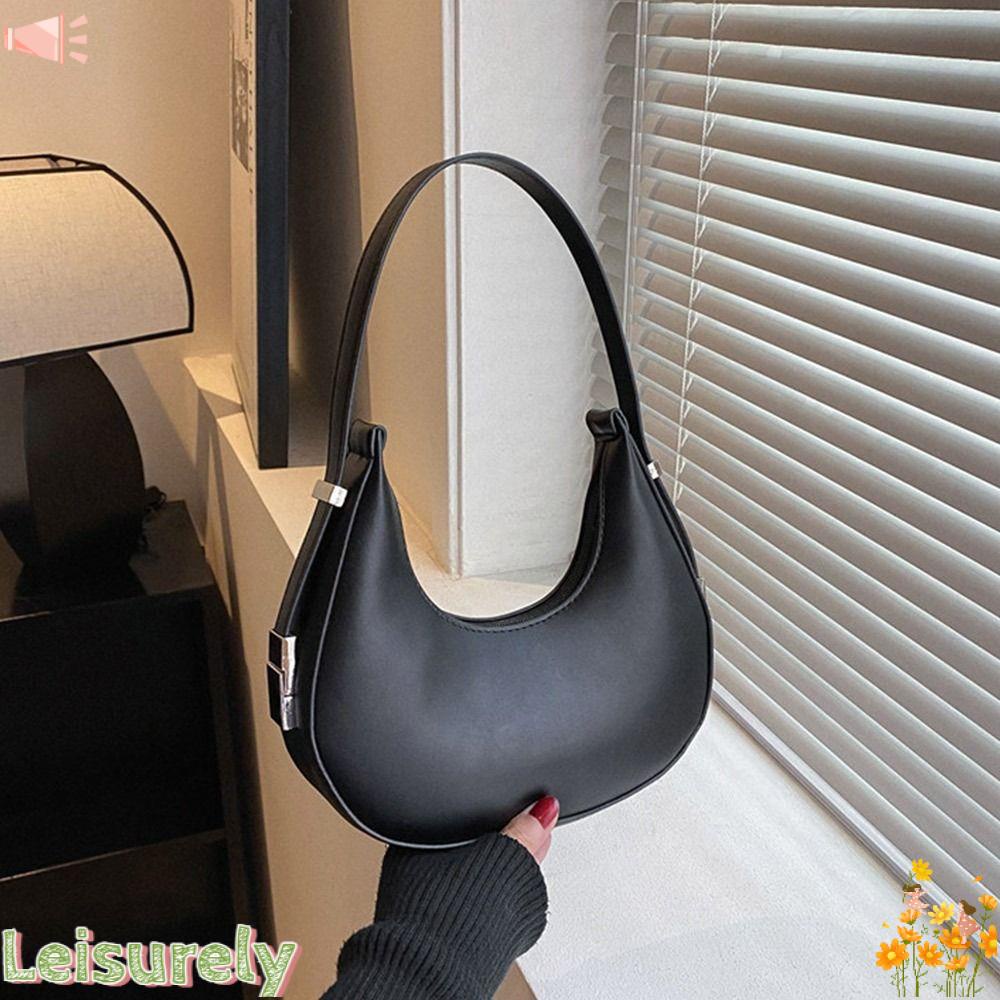 Túi Xách Da PU Màu Trơn Phong Cách Boho Thời Trang