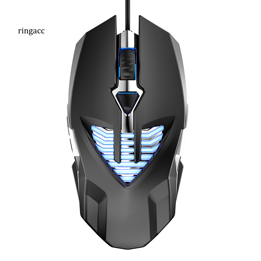 Chuột Chơi Game RGA Q1 Có Dây Chống Sốc RGB 3600DPI USB Esports Chất Lượng Cao