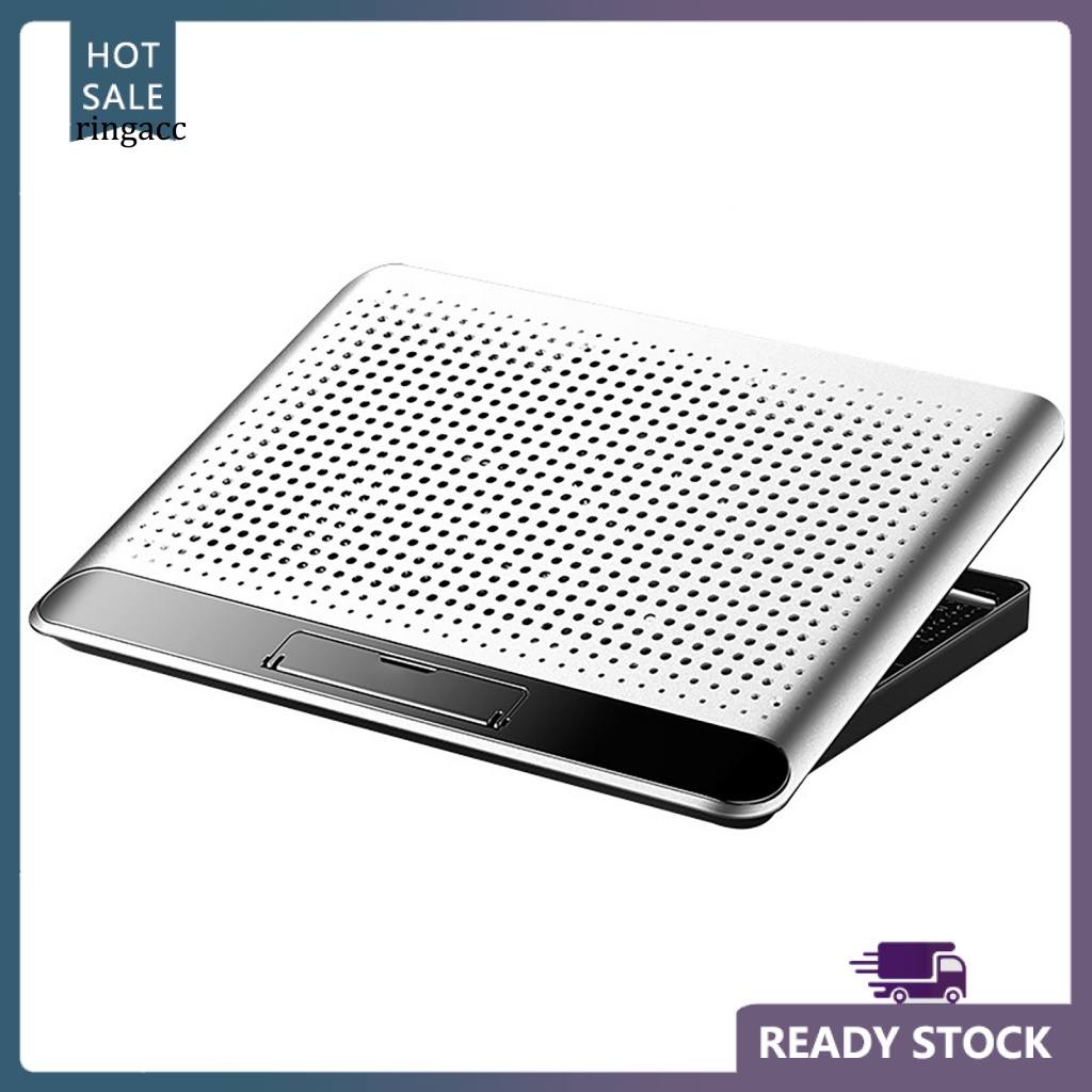 Giá Đỡ Tản Nhiệt Hai Cổng USB Không Ồn Có Thể Điều Chỉnh Cho Laptop / Notebook