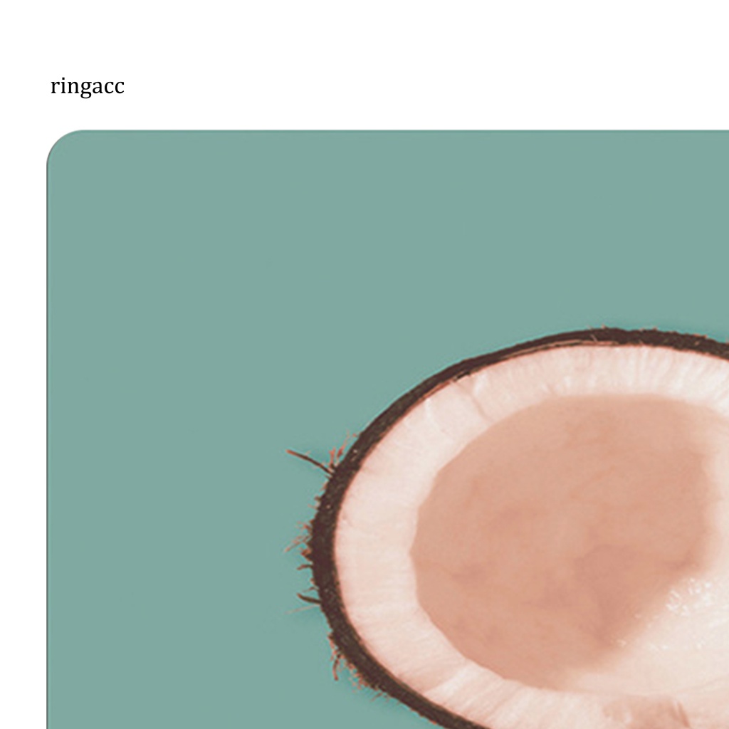 Đệm Lót Chuột Bằng Cao Su Mềm Mại Hình Trái Cây Rau Củ Dùng Cho Văn Phòng