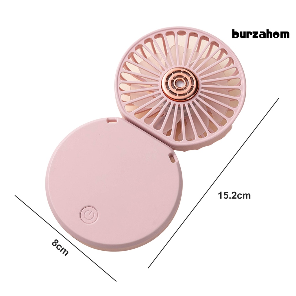 1 Bộ Quạt USB Gấp 180 Độ Gió Mạnh 3 Bánh Răng Có Thể Sạc Lại 3 Trong 1