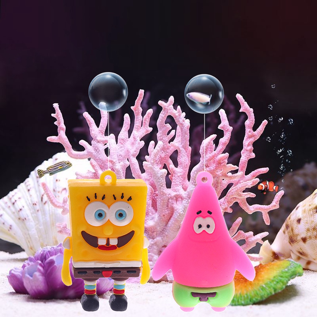 [] Mô Hình Tượng Hoạt Hình Nổi Trên Mặt Nước Không Phai Màu Trang Trí Bể Cá