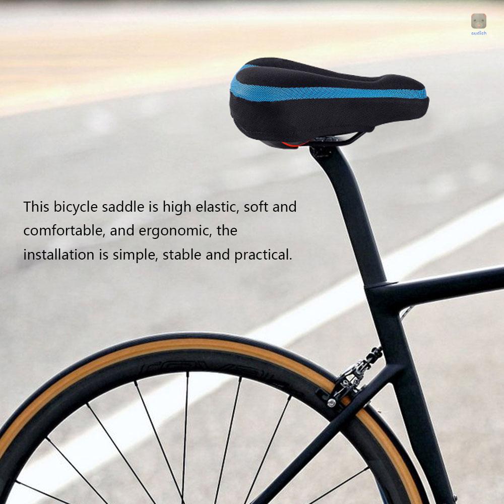 Yên Xe Đạp Leo Núi Bằng Xốp Mềm Thoải Mái Phản Quang