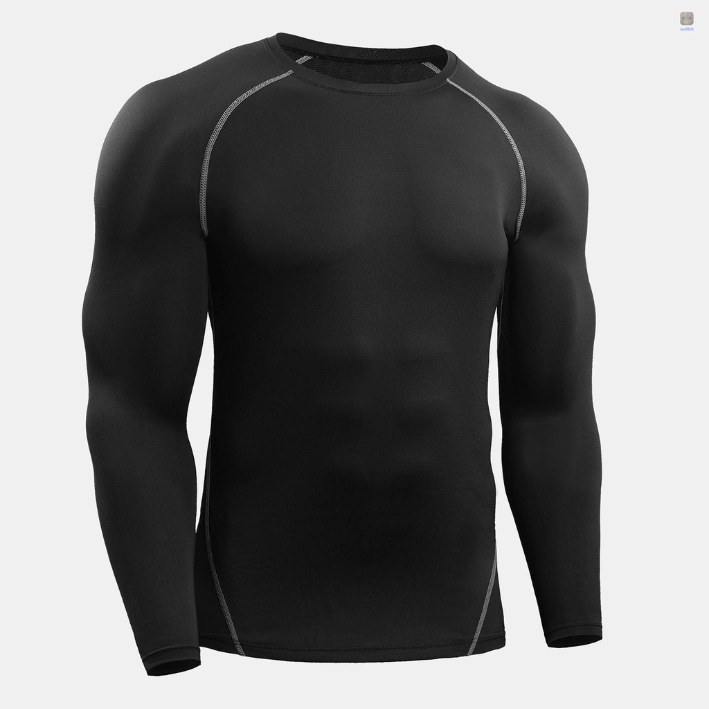 Bộ Trang Phục Thể Thao 3 Món Áo Thun Tay Dài Cổ Tròn + Áo Thun Dạng Lưới