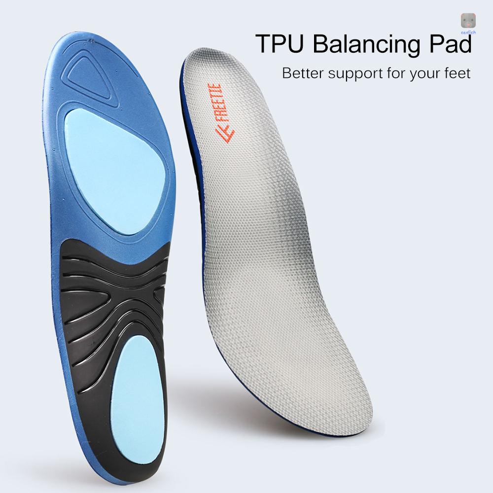 Miếng Lót Giày Thể Thao Bằng Da Thoáng Khí Chống Sốc