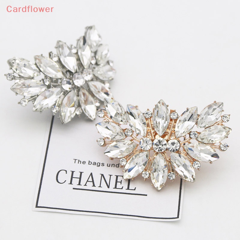 1 Kẹp Đính Đá Lấp Lánh Trang Trí Giày Cao Gót Cho Cô Dâu Mới