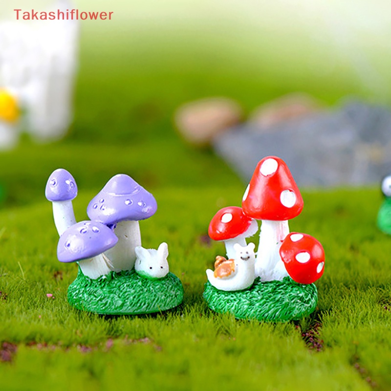 Đồ trang trí Nấm / Thỏ Hoạt Hình Dễ Thương Trang Trí Sân Vườn / Nhà Cửa / Xe Hơi DIY