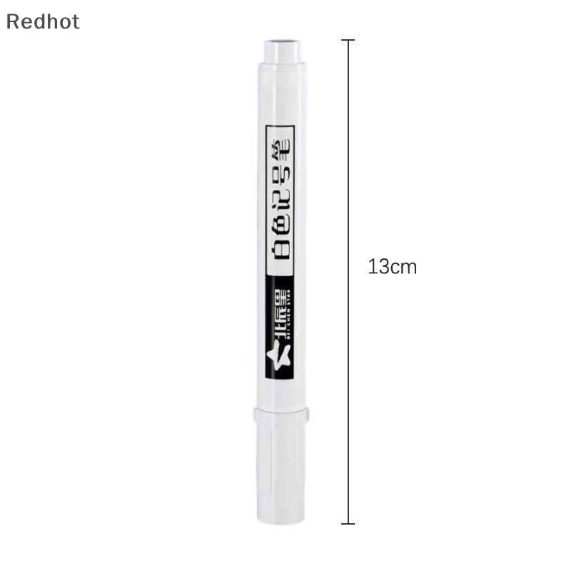 < Redhot > Bút Đánh Dấu Màu Trắng Ngòi Dày Chống Thấm Nước Nghệ Thuật Đặc Biệt Nhanh Khô Bằng Cao Su Kim Loại Đánh Dấu Graffiti Động