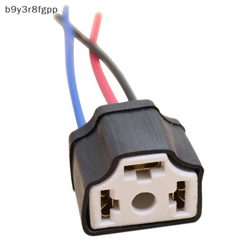 {B9y3r8fgpp} H4 9003 dây gốm đầu dây xe hơi bóng đèn khai thác ổ cắm cắm {Shopee-5077VN}