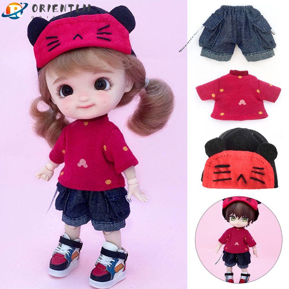 Bộ Áo Sweater + Quần Short Thời Trang Cho Búp Bê Tỉ Lệ 1 / 11 1 / 12