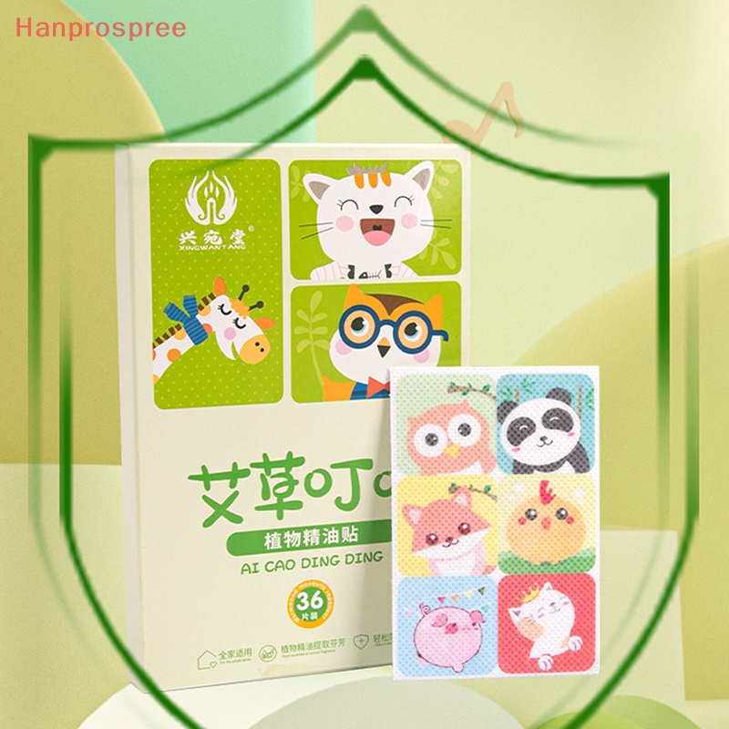 Hanprospree > Miếng Dán Chống Muỗi Họa Tiết Cây Cối Hoạt Hình Nhẹ Nhàng Không Để Lại Dấu Vết