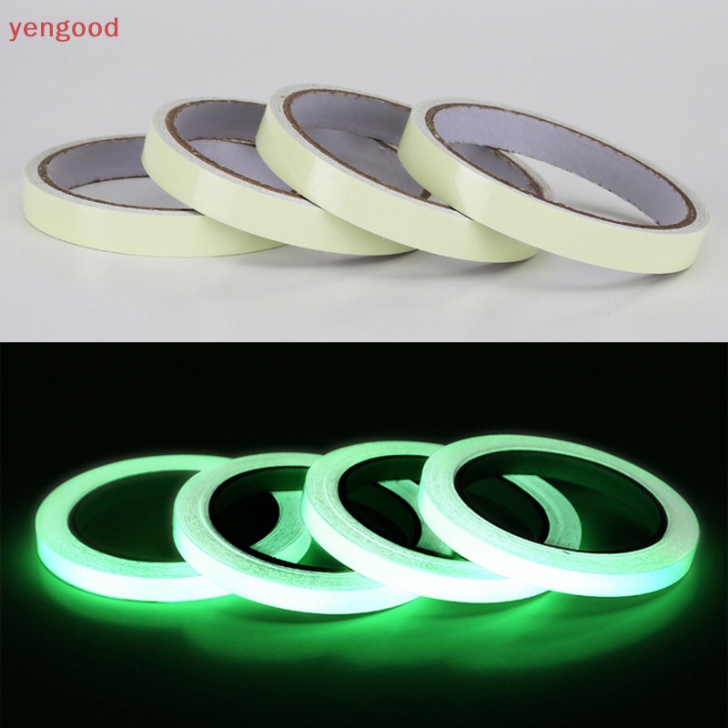 (YGD) Cuộn Băng Dính Phát Sáng Trong Bóng Tối Cảnh Báo Dùng Để Trang Trí Sân Khấu
