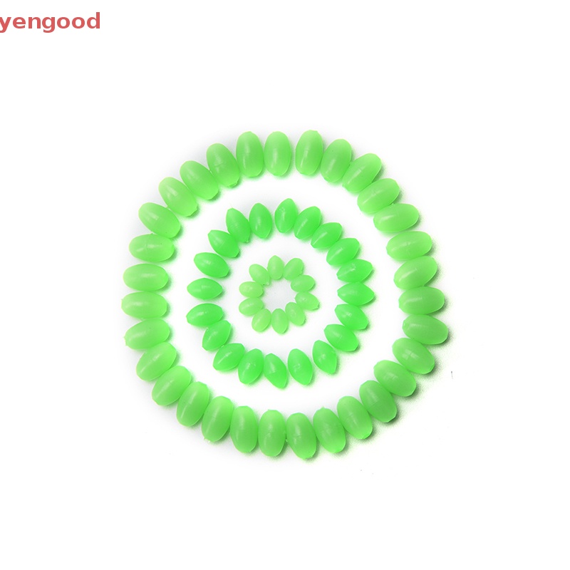 Set 100 Hạt Phát Sáng Hình Oval 5mm / 8mm / 10mm