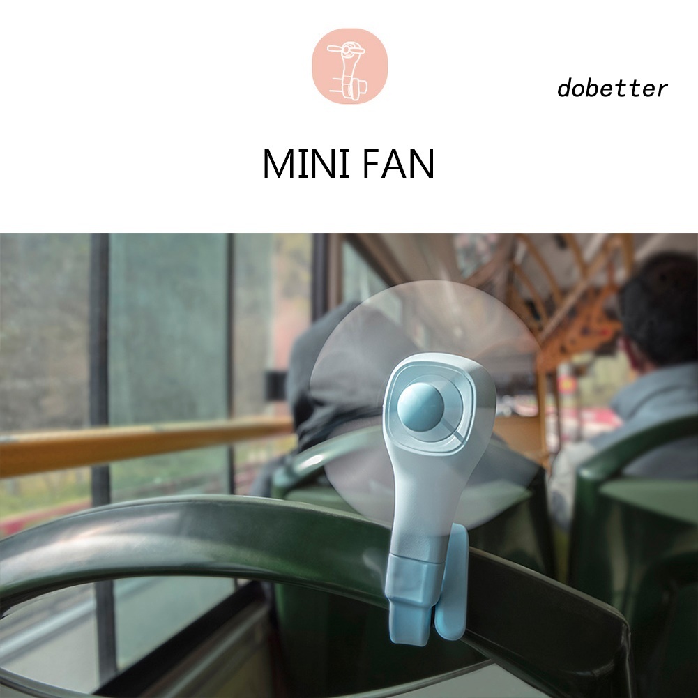 Quạt Làm Mát Mini Di Động Có Thể Sạc Lại Bằng Cổng USB