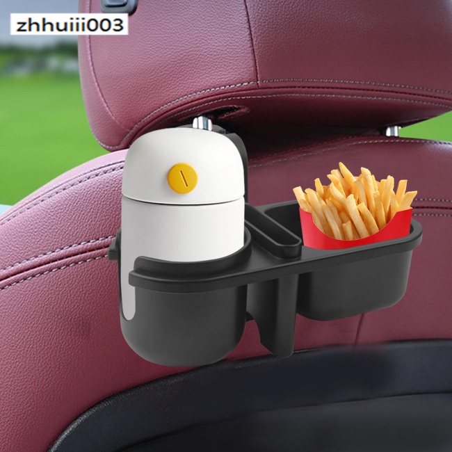 Giá Đỡ Điện Thoại / Cốc / Chai Nước / Đồ Ăn Vặt 3 Trong 1 Gắn Ghế Sau Xe Hơi