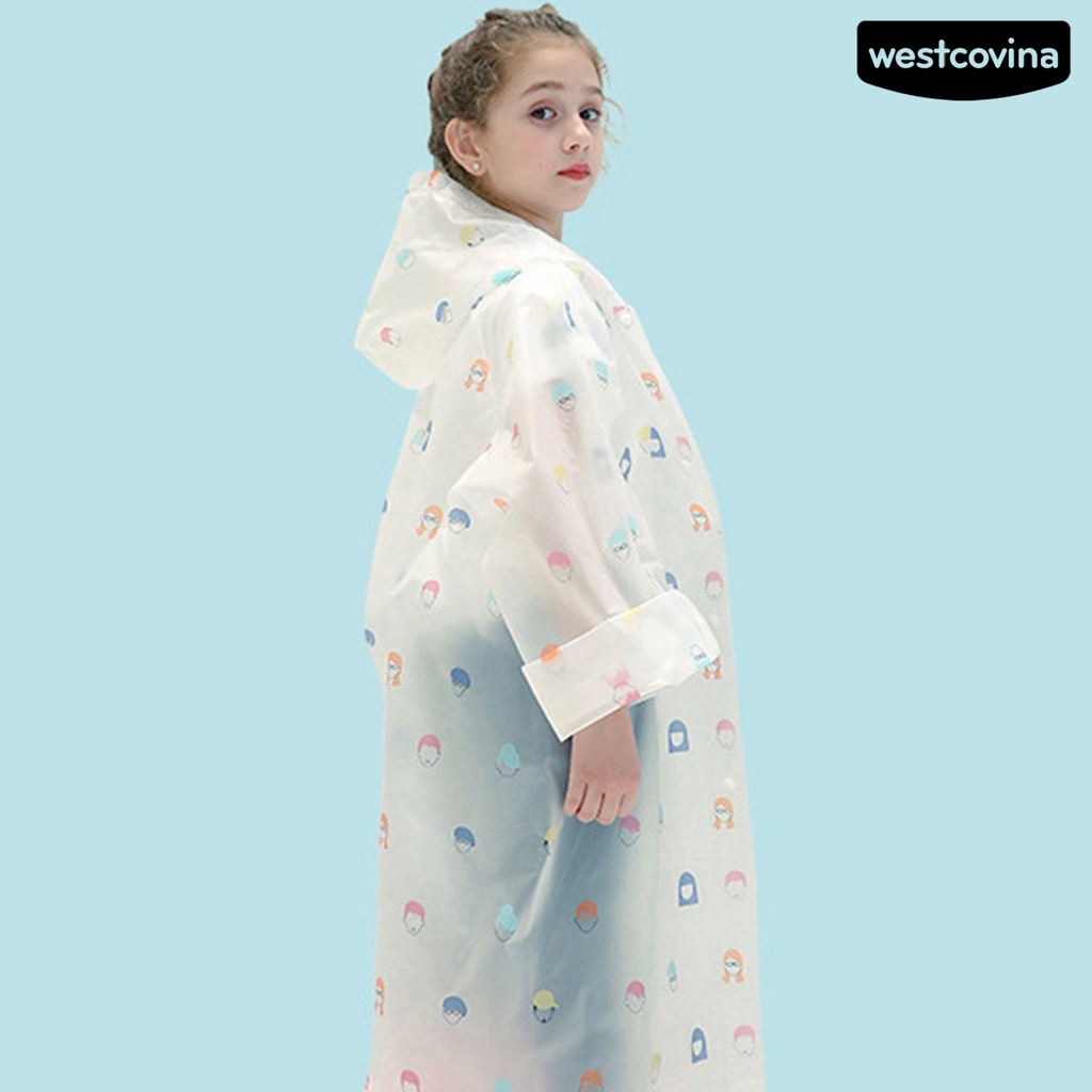 [COD]☁Áo Mưa Trong Suốt Có Mũ Trùm Chống Thấm Nước Có Thể Tái Sử Dụng Cho Các Hoạt Động Ngoài Trời