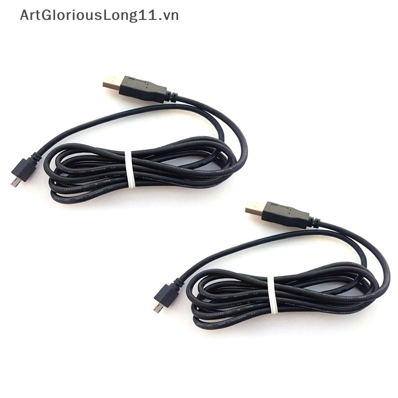 Dây Cáp Sạc Artgloriouslion 4 Cho Tay Cầm Chơi Game PS4 Cổng Micro USB
