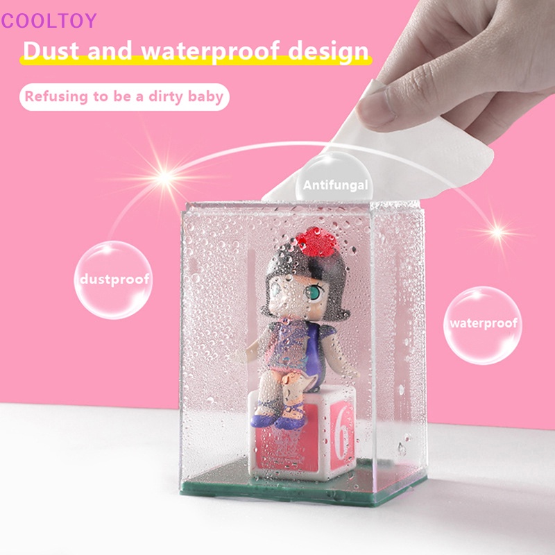 1 Hộp Trưng Bày Mô Hình Búp Bê COOLTOY Cỡ Nhỏ Trong Suốt Chống Bụi