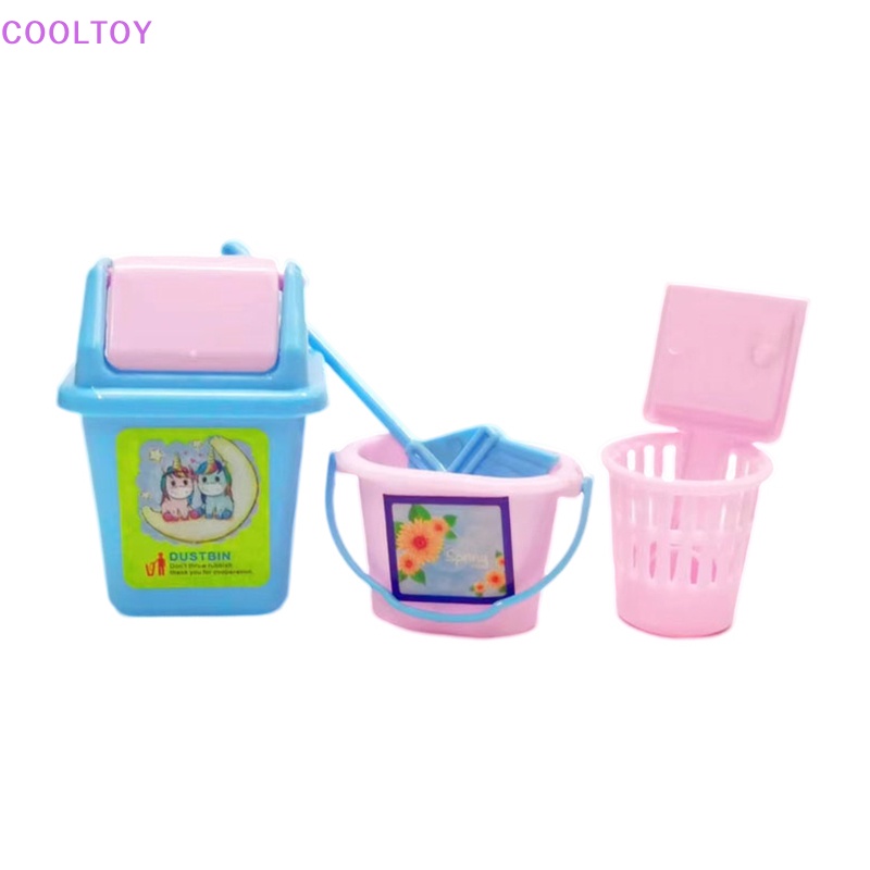 Bộ 5 Giỏ Đựng Rác 1: 12 Trang Trí Nhà Búp Bê