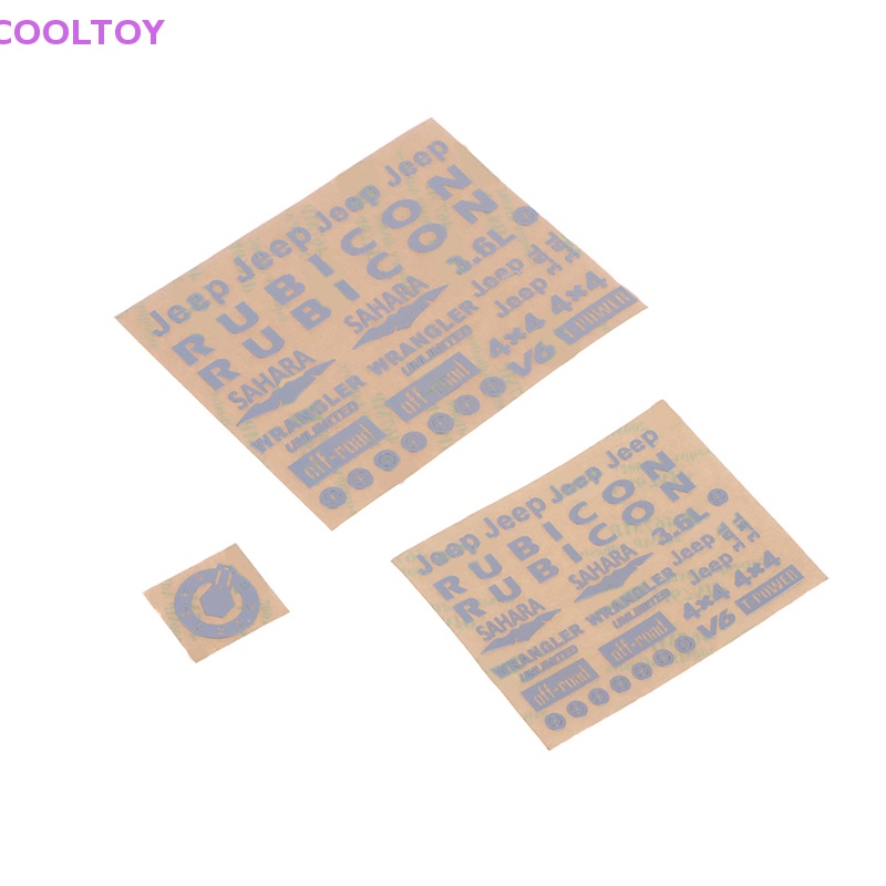 Logo Kim Loại Trang Trí Xe Hơi Điều Khiển Từ Xa SCX10 Trx4 Tỉ Lệ 1 / 10