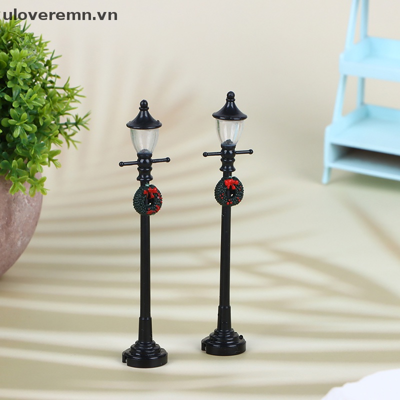 Mô Hình Đèn Đường Mini Tỉ Lệ 1 / 12 Trang Trí Nhà Búp Bê