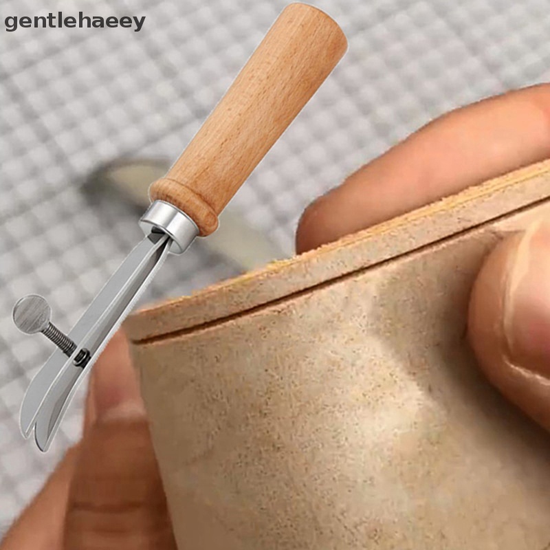 Gent Dụng Cụ Làm Đồ Da Thủ Công Có Thể Điều Chỉnh Rãnh Rãnh Và Gouge