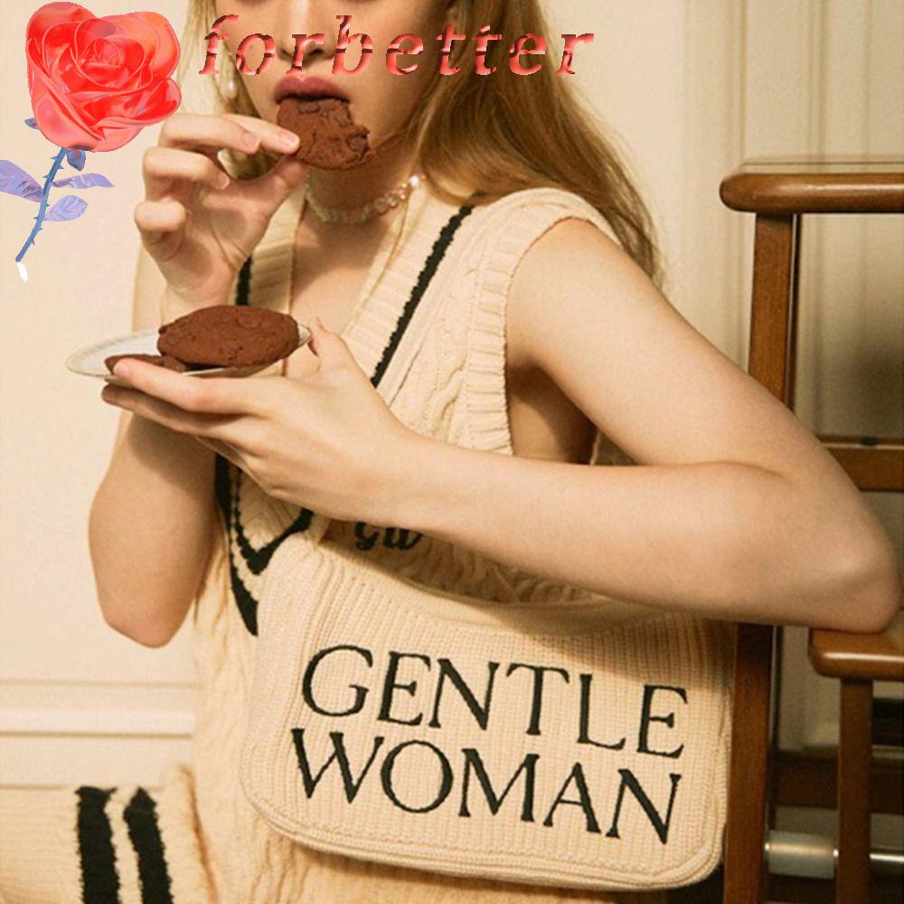 Túi Đeo Vai Bằng Vải Dệt Kim In Họa Tiết Đơn Giản Thời Trang Thái Lan Cho Nữ