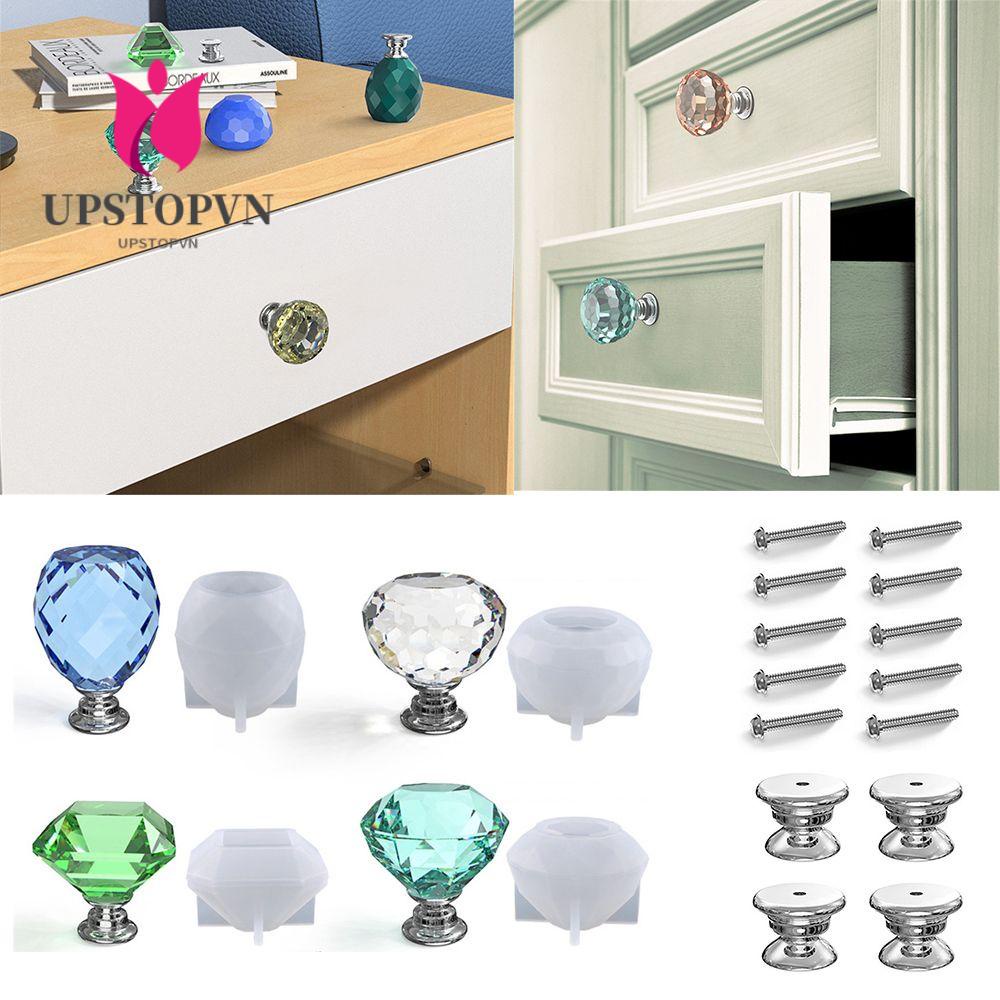 Khuôn Silicone Tạo Hình Ốc Vít Cho Ngăn Kéo Tủ DIY