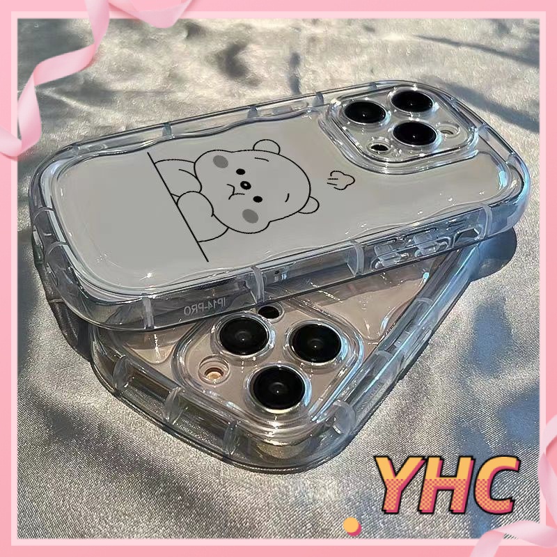 Ốp Lưng iPhone Phim hoạt hình Winnie the Pooh túi khí chống rơi vỏ điện thoại trong suốt vỏ mềm Cho Iphone 6 / 6S / 6splus / se / 7 / 7plus / 8 / 8plus / X / xs / xsmax / 11 / 12 / 13 / 14 / Plus / Pro / Pro Max - 414