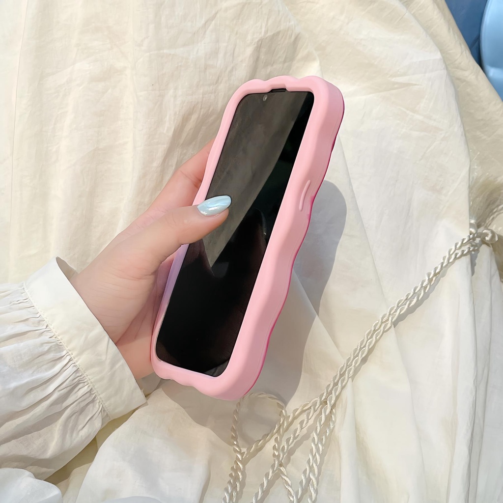 Ốp Điện Thoại TPU Silicon Mềm Chống Sốc Hình Thỏ Mũi Đỏ Dễ Thương Cho iPhone 14 13 12 11 Pro Max