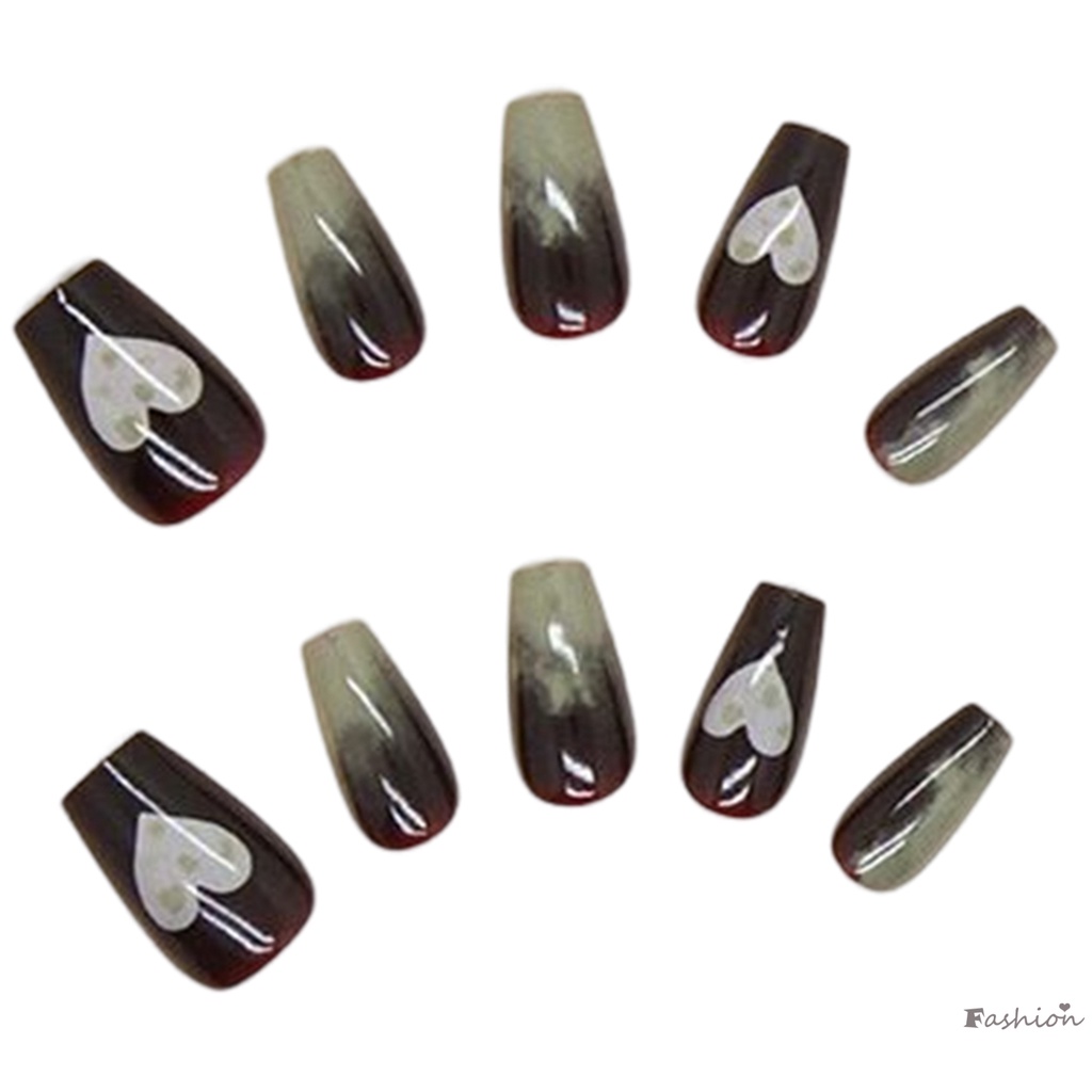 Bộ Móng Tay Giả Màu Sắc Tự Nhiên Chống Va Đập