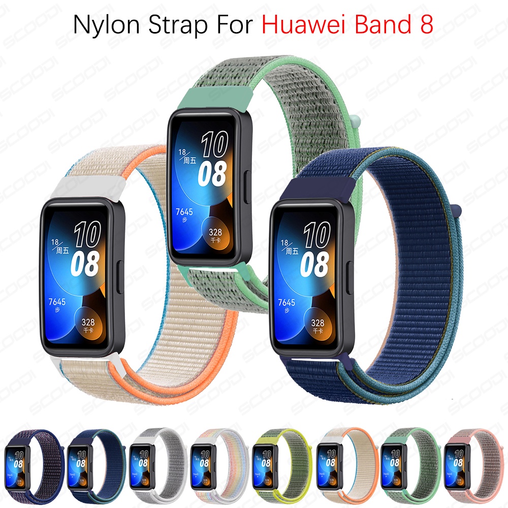 Dây Đeo Thay Thế Bằng Nylon Cho Đồng Hồ Thông Minh Huawei band 8