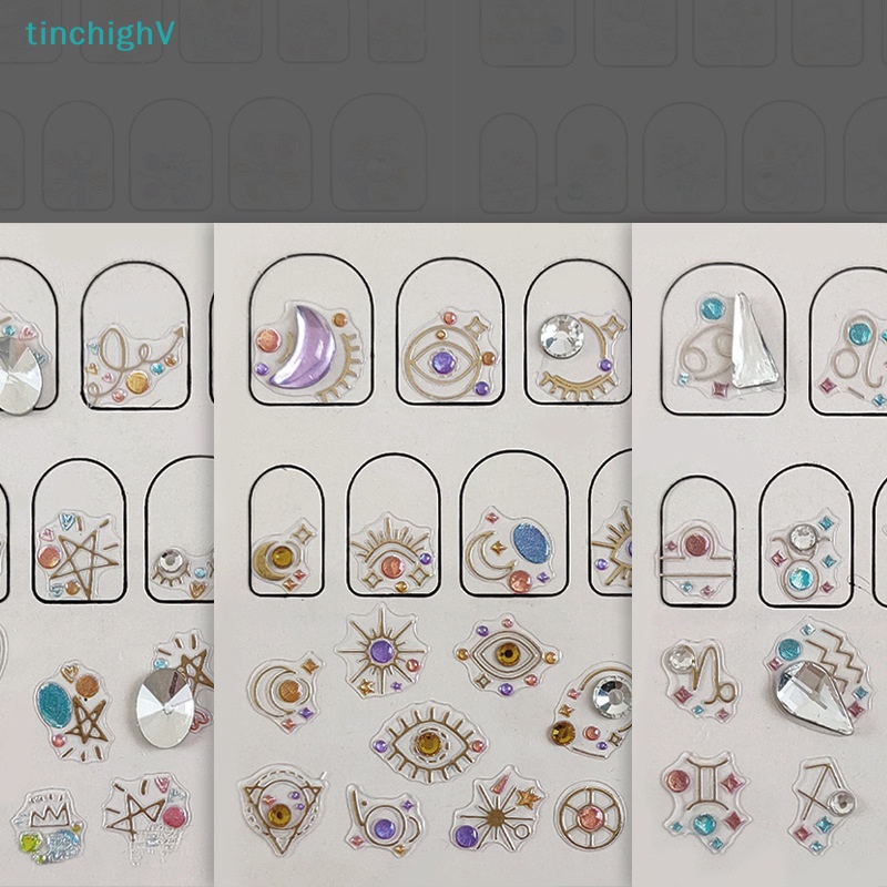 Đinh Tán Đính Đá 3D Trang Trí Móng Tay Nghệ Thuật