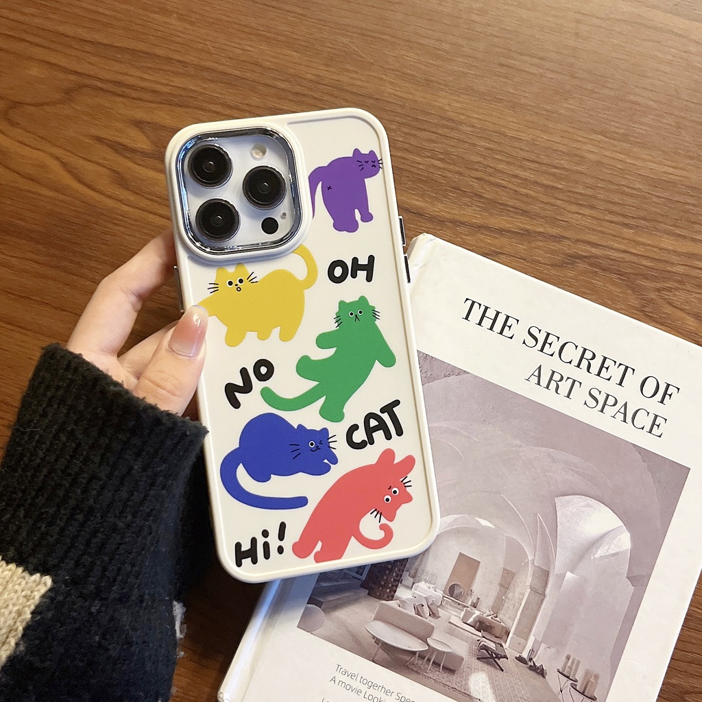Ốp Điện Thoại TPU Dẻo Họa Tiết Chó Mèo Dễ Thương Chống Rơi Cho iPhone 14 13 12 11 Pro Max XR XS 7 8 Plus