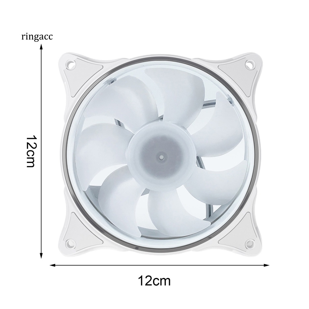 Quạt Tản Nhiệt CPU RGA 5V ARGB Hiệu Ứng Ánh Sáng Tốc Độ Cao Không Trơn Điều Khiển Nhiệt Độ Không Khí Thông Minh Cho PC