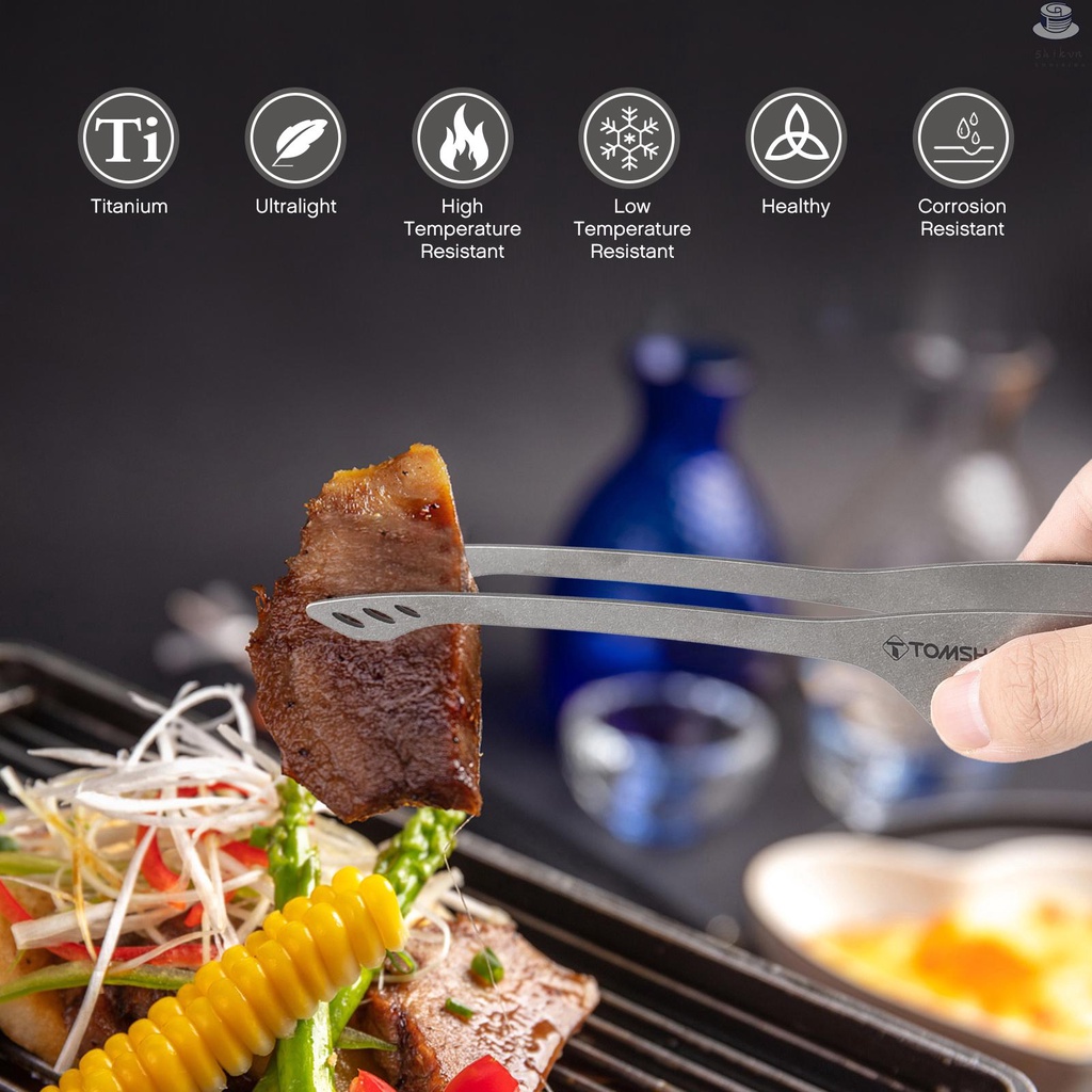 Kẹp Gắp Đồ Nướng BBQ Bằng Titan 9.2 Inch