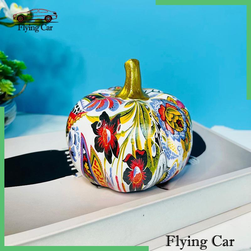 Mô Hình Bí Ngô Nhiều Màu Bằng Nhựa Resin Hiện Đại Lzdjfmy2