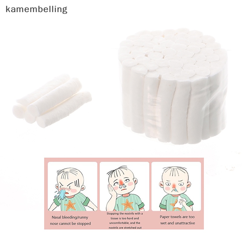 Set 100 Cuộn Vải Cotton Mềm Mại Thấm Hút Tốt