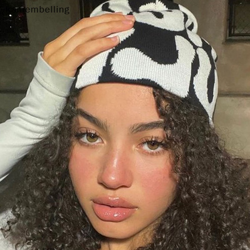 Kamembelling Mũ Len Beanie Ấm Áp Thời Trang Cho Nam Nữ