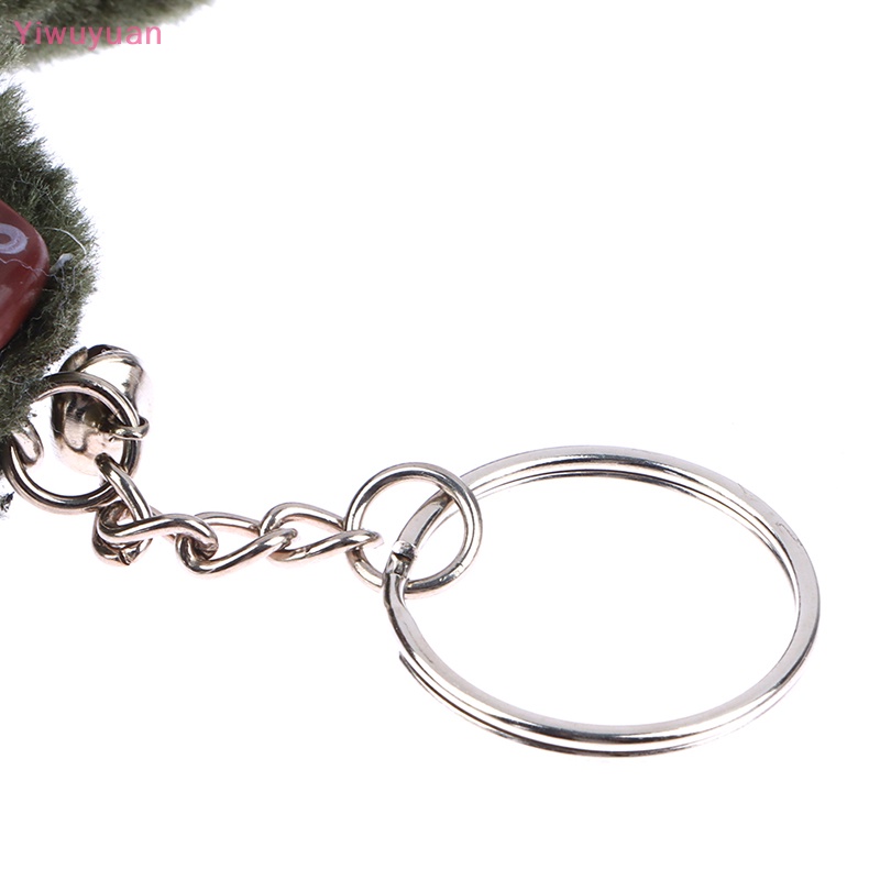 < Yiwuyuan > Móc Khóa Hình Khỉ Nhồi Bông Dễ Thương Trang Sức Cho Búp Bê Nữ