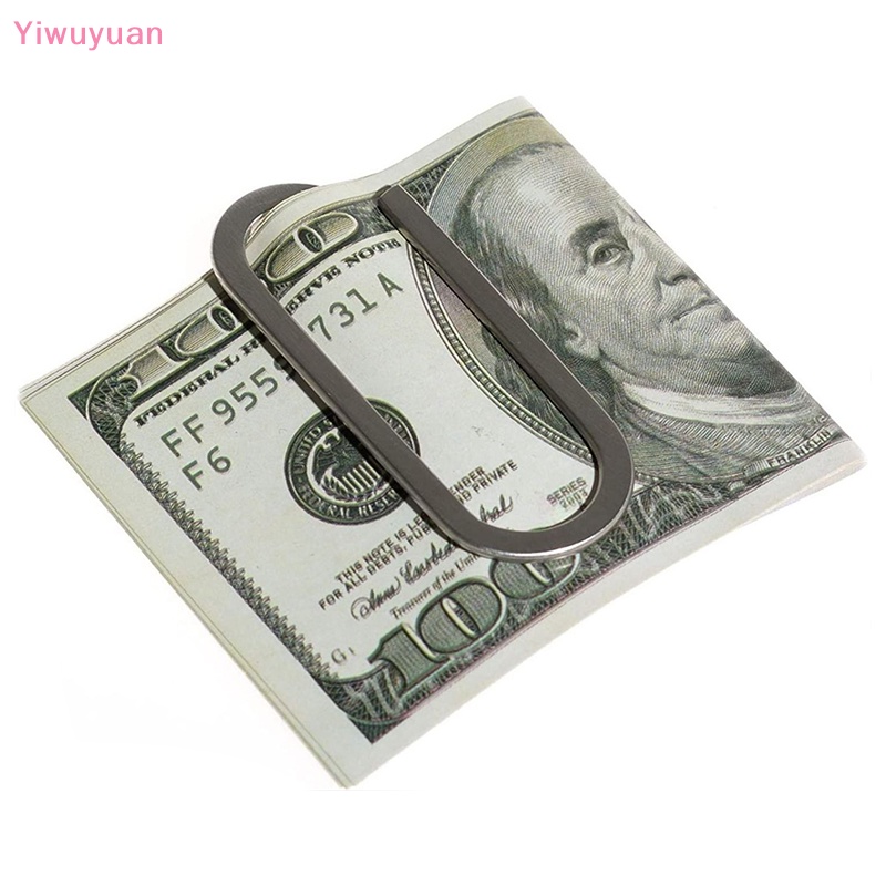 Kẹp Tiền / Thẻ Tín Dụng Bằng Thép Không Gỉ Mới