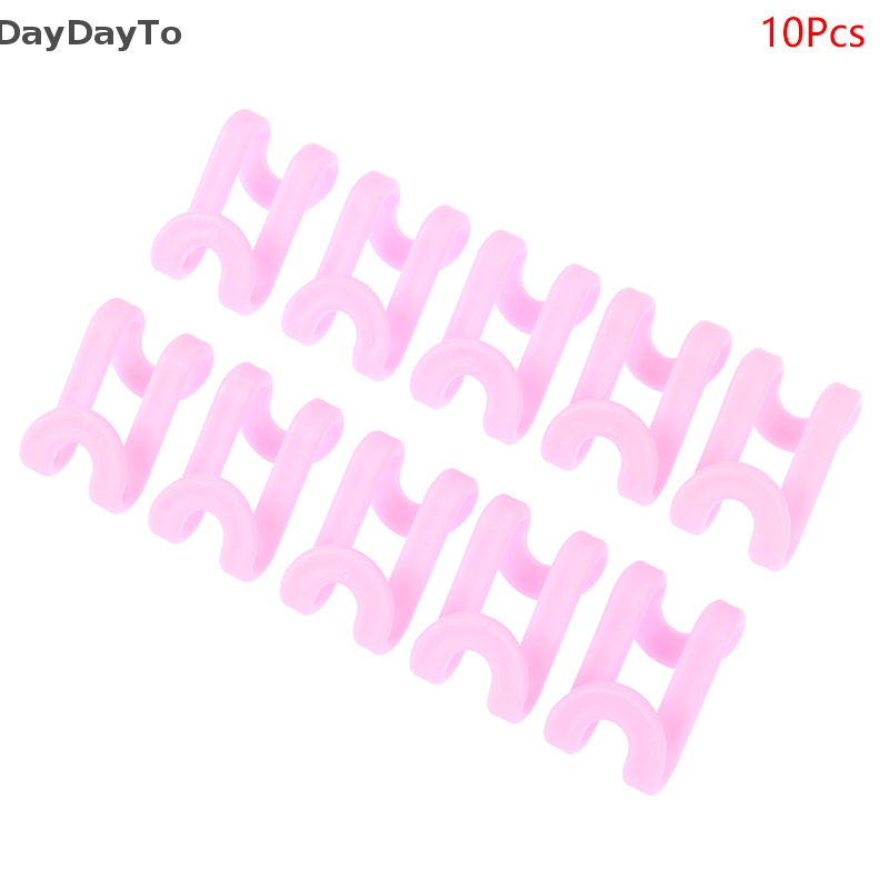 Set 10 Móc Nối Treo Quần Áo Tiết Kiệm Không Gian Tiện Dụng