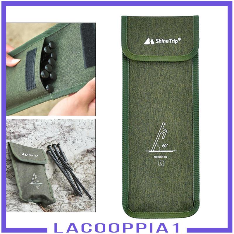 [Lacooppia1] Túi Đựng Cọc Giăng Lều Cắm Trại &amp; Câu Cá &amp; Leo Núi