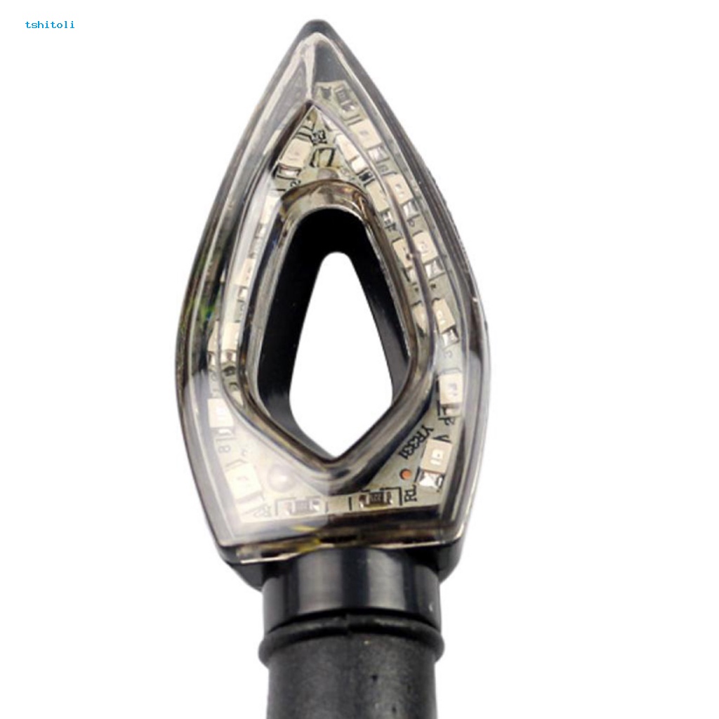 1 Cặp Đèn Tín Hiệu Xi Nhan Hình Trái Tim Cho Xe Máy