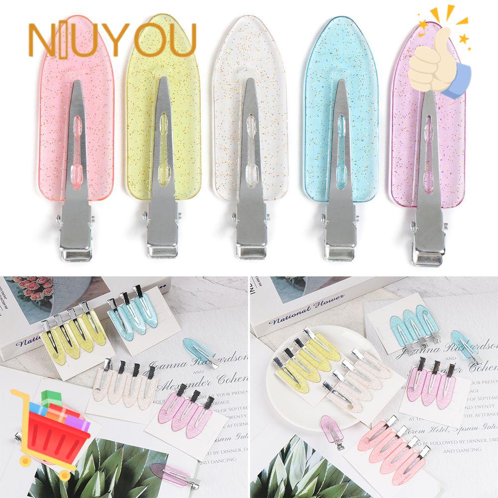 Kẹp Tóc Mái Màu Sắc Kẹo Ngọt Xinh Xắn Tiện Dụng Trang Điểm