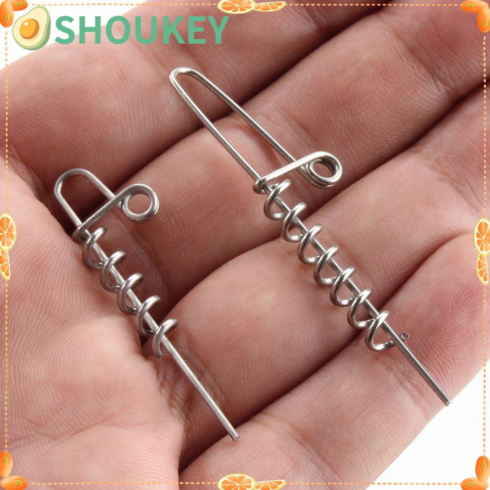 Chốt Cố Định Mồi Câu Cá Bằng Thép Không Gỉ Mềm Mại SHOUKEY
